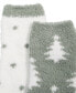 Фото #3 товара Women's 2-Pk. Holiday Fuzzy Butter Socks, Created for Macy's