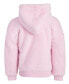 ფოტო #2 პროდუქტის Big Girls Solid Faux-Sherpa Hooded Jacket, Created for Macy's