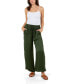 Фото #1 товара Women's Solid Drawstring Pant