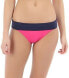 Фото #1 товара Tommy Bahama Banded Hipster Bikini Bottom Two Tone Womens Swimwear Size S