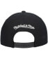 ფოტო #5 პროდუქტის Men's Black Dallas Mavericks Hardwood Classics Script 2.0 Snapback Hat