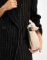 ASOS DESIGN Petite oversized dad coat in black pinstripe 30 - фото #8