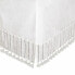 Фото #2 товара Crane Baby Cotton Tassel Boho Crib Skirt - Off-White