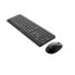 Клавиатура и мышь Philips SPT6407B/16 Чёрный Qwerty US - фото #1