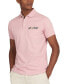 Barbour 288411 Hirst Pocket Polo Shirt in Faded Pink Size Small
