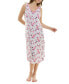 ფოტო #5 პროდუქტის Women's Adaline Floral Tank Sleepshirt