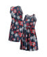 Фото #2 товара Women's Navy Boston Red Sox Floral Sundress