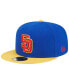 Men's Royal, Yellow San Diego Padres Empire 59FIFTY Fitted Hat