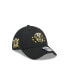 Фото #2 товара Men's Black Milwaukee Brewers 2024 Armed Forces Day 39THIRTY Flex Hat