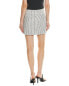 Фото #2 товара Emmie Rose Tweed Skirt Women's White L