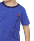 ფოტო #4 პროდუქტის Toddler Boys Short-Sleeve T-Shirt & Cargo Shorts, 2 Piece Set