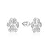 Фото #1 товара Silver earrings Paw AGUP3548S