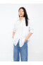 Çizgili Uzun Kollu Oversize Kadın Gömlek