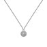 Фото #1 товара Stylish steel necklace with glittering ball Pavé DW00400655