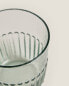 Фото #6 товара Raised design glass tumbler