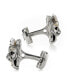 ფოტო #3 პროდუქტის Men's Samurai Mask Cufflinks