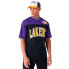 ფოტო #2 პროდუქტის NEW ERA Arch Grphc Mesh Los Angeles Lakers short sleeve T-shirt