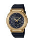 ფოტო #1 პროდუქტის Unisex Gold-Tone and Black Resin Strap Watch 40.4mm GMS2100GB-1A