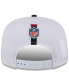 Фото #3 товара Men's White/Navy Houston Texans 2024 NFL Training Camp Golfer Snapback Hat