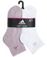 Women's Athletic Cushioned Quarter Socks, Pack of 6