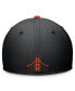 Фото #2 товара Men's Black/Orange San Francisco Giants 2024 City Connect Swoosh Flex Hat