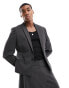 Фото #1 товара ASOS DESIGN cropped suit jacket in charcoal