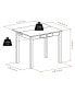 Фото #10 товара Perrone 34.06" Wood High Table with Drop Leaf