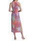 ფოტო #2 პროდუქტის Women's Sequined Cutout Midi Dress