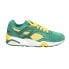 Puma R698 Super Lace Up With Accessory Mens Green Sneakers Casual Shoes 3886580