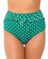 Фото #2 товара Salt + Cove 259203 Women Juniors' Printed High-Waist Bikini Bottoms Size Large