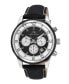 ფოტო #1 პროდუქტის Men's Arthur Genuine Leather Band Watch 1091BARL