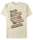 Men's Dad You Are 70's Short Sleeve Crew T-shirt Бежевый, S - фото #1