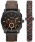 Фото #1 товара Часы Fossil Machine Dark Brown Watch