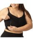 ფოტო #2 პროდუქტის Plus Size Hands-Free Pumping Lounge & Sleep Bra