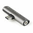 Адаптер USB C—Jack 3.5 mm Startech CDP235APDM Серебряный