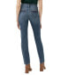 ფოტო #2 პროდუქტის Women's Ruby Mid Rise Straight Leg Jeans