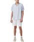 ფოტო #4 პროდუქტის Men's Linen Short Sleeve Shirt