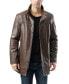 ფოტო #1 პროდუქტის Men Chad Leather Car Coat