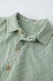 Textured cotton blend shirt