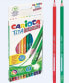 Фото #1 товара Carioca Kredki ołówkowe wymazywalne 12 kolorów CARIOCA - 264658