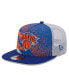 Фото #1 товара Men's Blue New York Knicks Court Sport Speckle 9Fifty Snapback Hat