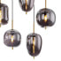 Фото #5 товара Люстра подвесная Globo Lighting Blacky IV