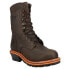 Фото #2 товара Chippewa Thunderstruck Logger 10 Inch Waterproof Soft Toe Work Mens Brown Work