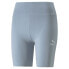 Фото #1 товара Puma Classics 7" Biking Shorts Womens Blue Casual Athletic Bottoms 53187279