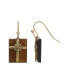 ფოტო #1 პროდუქტის Semi-precious Drop Earrings