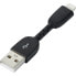 Фото #4 товара Renkforce RF-4260168 - 0.05 m - Lightning - USB A - Male - Male - Black