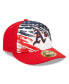 Фото #4 товара Men's Red Oakland Athletics 2022 4th of July Low Profile 59FIFTY Fitted Hat