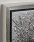 Solitary Field Textured Metallic Hand Painted Wall Art by Martin Edwards, 24" x 48" x 1.5"