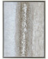 Sandpath Textured Metallic Hand Painted Wall Art by Martin Edwards, 30" x 40" x 1.5"