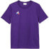 LE COQ SPORTIF Match 1 short sleeve T-shirt Фиолетовый, 12 лет - фото #1